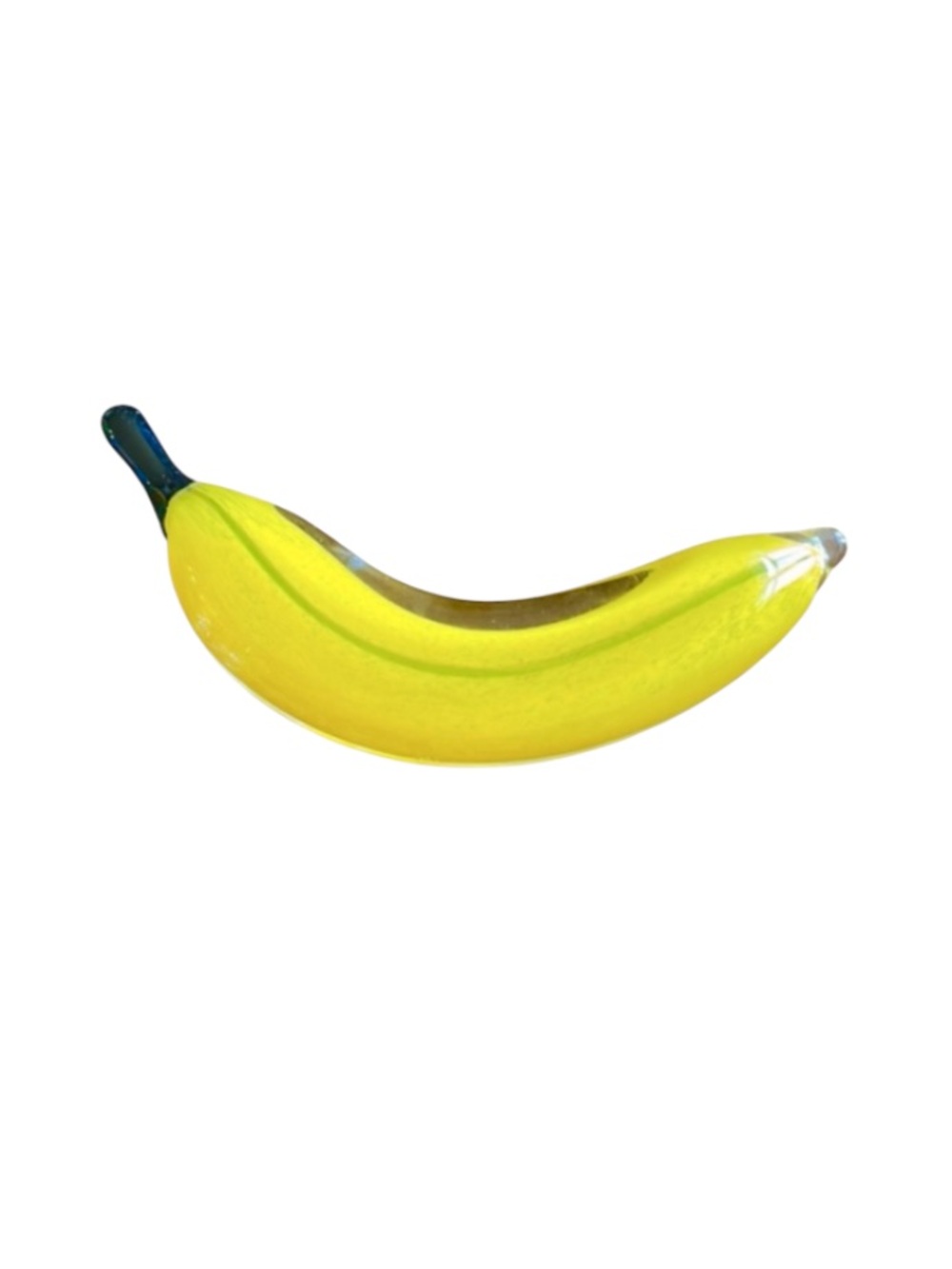 Vintage Hand Blown Glass Banana